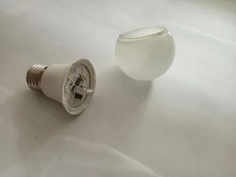 Broken led lights Stock Photos