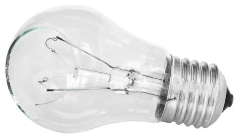 A broken light bulb. Stock Photos