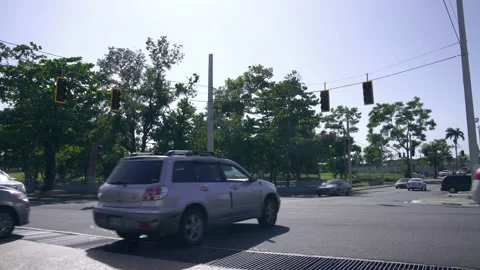 Broken Lights Traffic Jam  Video stock 134559341