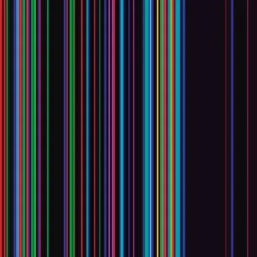 Broken linear screen. Stock Illustration