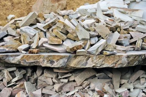 Broken marble 写真素材