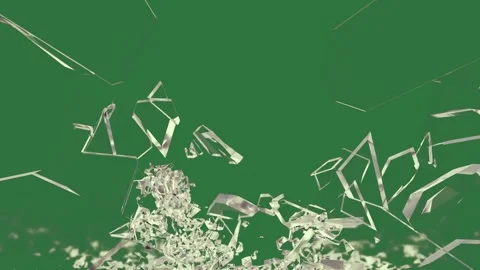 Broken Motion On Chroma Key For Compositing Stock Footage 338017677