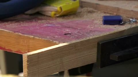 Broken Nail File From The Jig Stock Footage 51928977