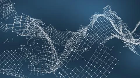 Broken network connection' visualisation. 스톡 일러스트