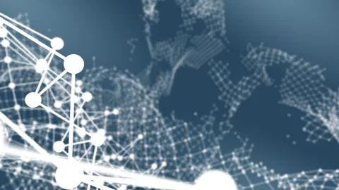 Broken network connection' visualisation. 스톡 일러스트