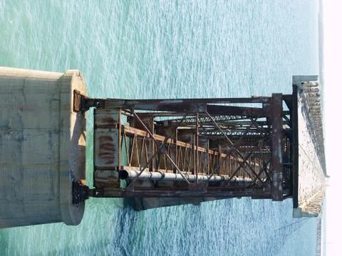 Broken Old Bridge Stock Photos