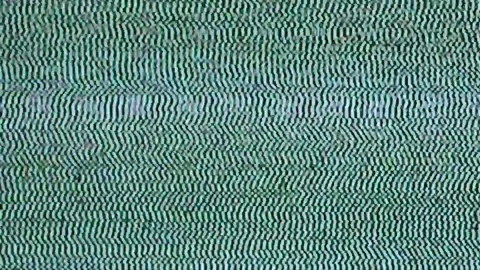 Broken old TV, noise, glitches, and sticking. TV Screen Noise Glitch Effect. Bla Video stock 335213684