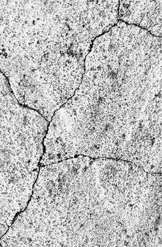 Broken painted cement wall for use as background Stock Photos