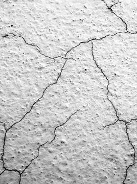 Broken painted cement wall for use as background Stock-Fotos