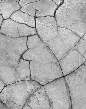 Broken painted cement wall for use as background Stock-Fotos