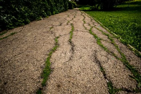 A broken path Stock Photos