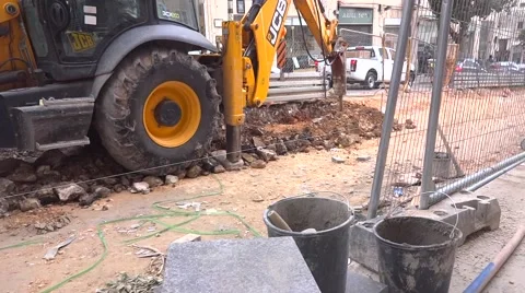 Broken pavement Vidéo 48318785