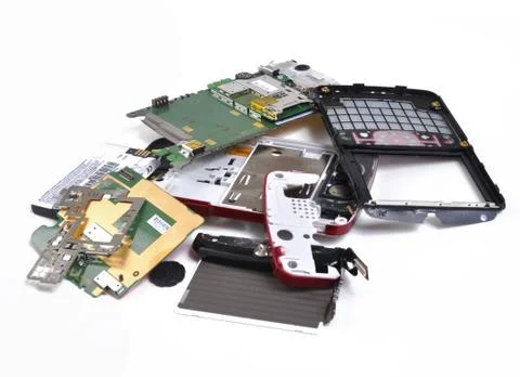 Broken phone Stock Photos