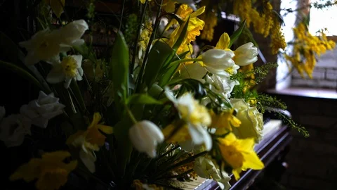 Broken piano Stock Footage 87923661