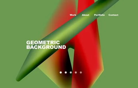 Broken pieces abstract background. Trendy background for your landing page 스톡 일러스트