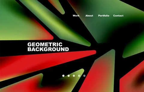 Broken pieces abstract background. Trendy background for your landing page 스톡 일러스트