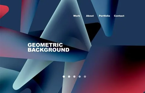 Broken pieces abstract background. Trendy background for your landing page 스톡 일러스트