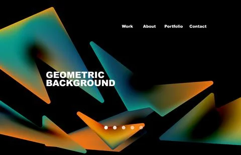 Broken pieces abstract background. Trendy background for your landing page 스톡 일러스트