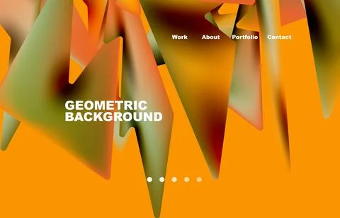 Broken pieces abstract background. Trendy background for your landing page 스톡 일러스트