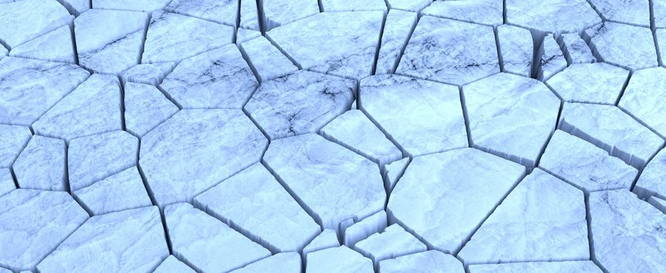 Broken into pieces marble surface background 스톡 일러스트