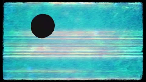 Broken Pixel Distortion FX Loop Stock Footage 322605651