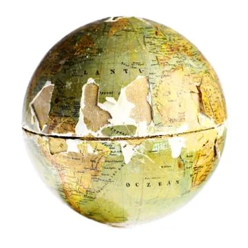 Broken planet Stock Photos