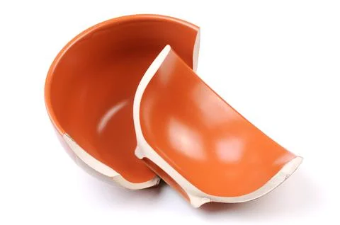 Broken plate Stock Photos