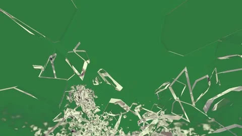 Broken Professional Isolated Green Screen Stock Video Video stock 338017678