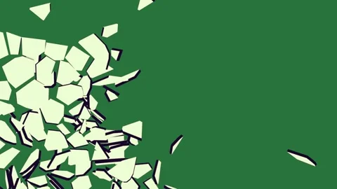 Broken Professional Transparent Background Animation Stock Footage 338017652