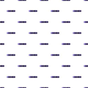 Broken purple crayon pattern repeating background design イラスト素材