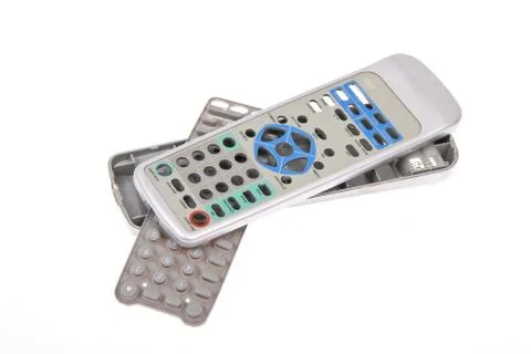 Broken remote control Stock Photos