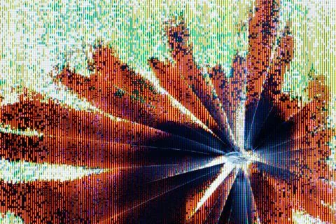 Broken screen Stock Photos