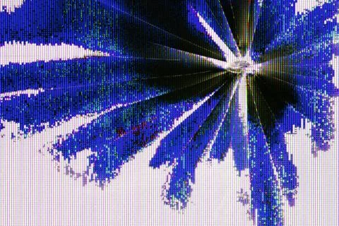 Broken screen Stock Photos