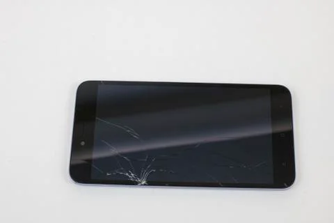 Broken Screen 스톡 사진