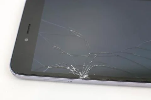 Broken Screen Foto stock