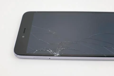 Broken Screen Foto stock