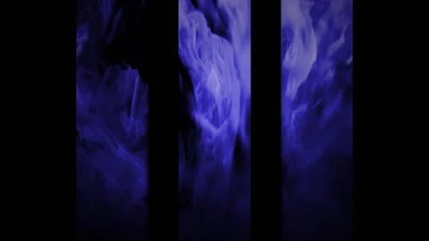 Broken Screen Vertical Ink Motion Loop Stock Footage 203788995