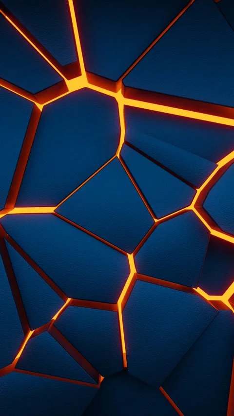 Broken shape abstract background Video stock 266150452