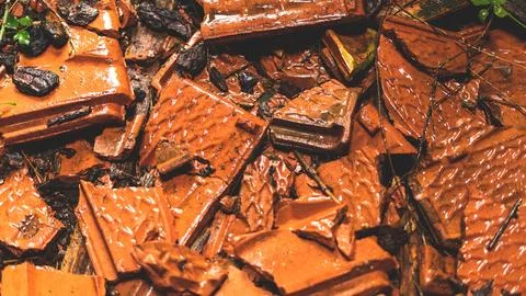 Broken shingles Stock Photos