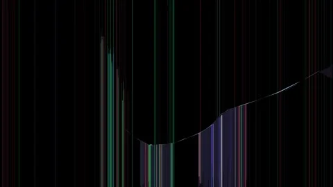 Broken smart screen Video stock 309755144