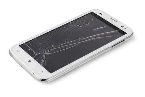 Broken Smartphone Stock Photos