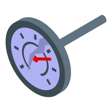 Broken speedometer showing low speed and lightning bolt, car malfunction co.. Stock Illustration