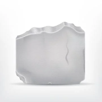 Broken stone Stock Illustration