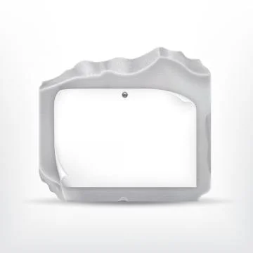 Broken stone Stock Illustration