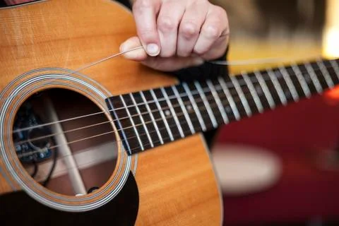 Broken string Stock Photos