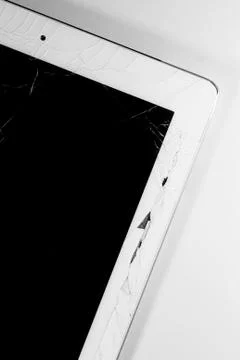 Broken Tablet Stock Photos