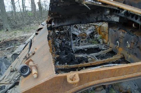 Broken tank Stock Photos