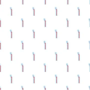 Broken thermometer pattern representing global warming and climate change Stock Illustration