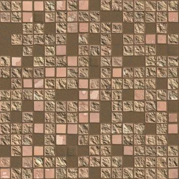 Broken tile Stock Illustration