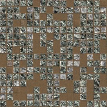 Broken tile Stock Illustration